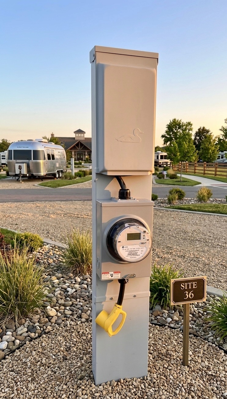 RV Park OS Magnetic Submeter Prototype